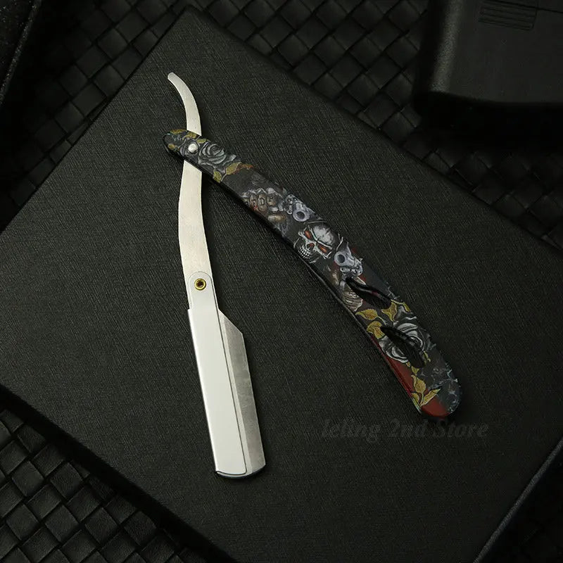 Straight Edge Barber Razor — Stainless - View 10