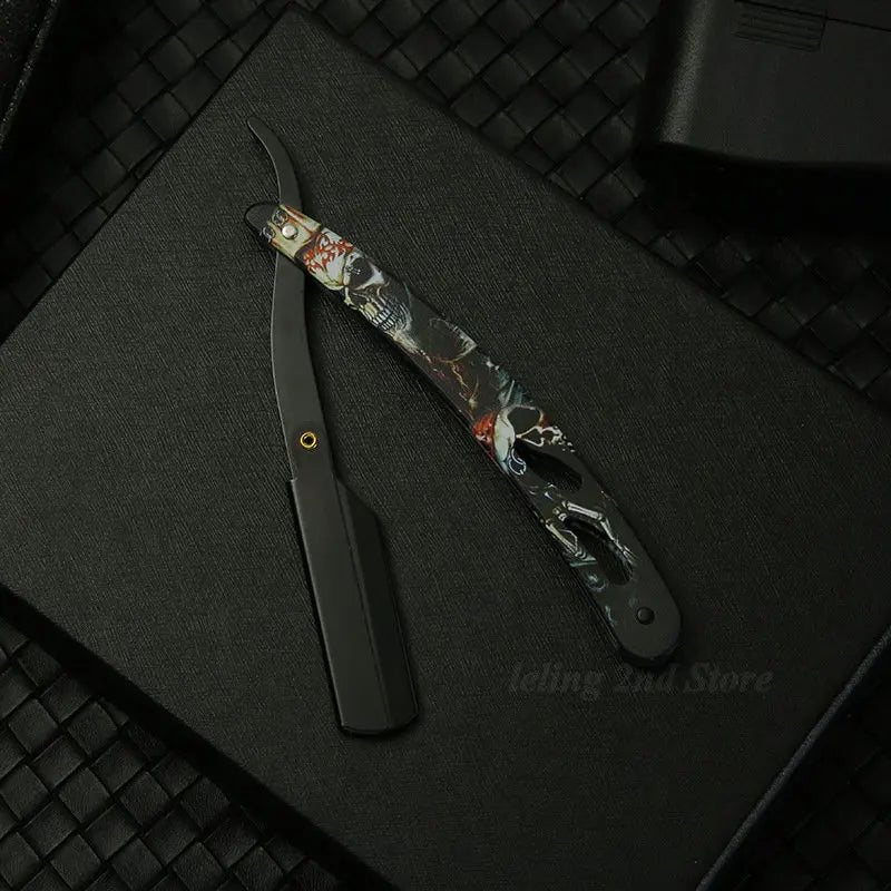 Straight Edge Barber Razor — Stainless - View 12