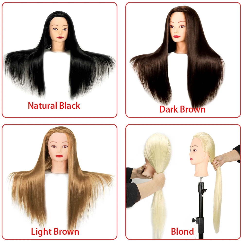 Synthetic Mannequin Head 65cm — Training - View 12