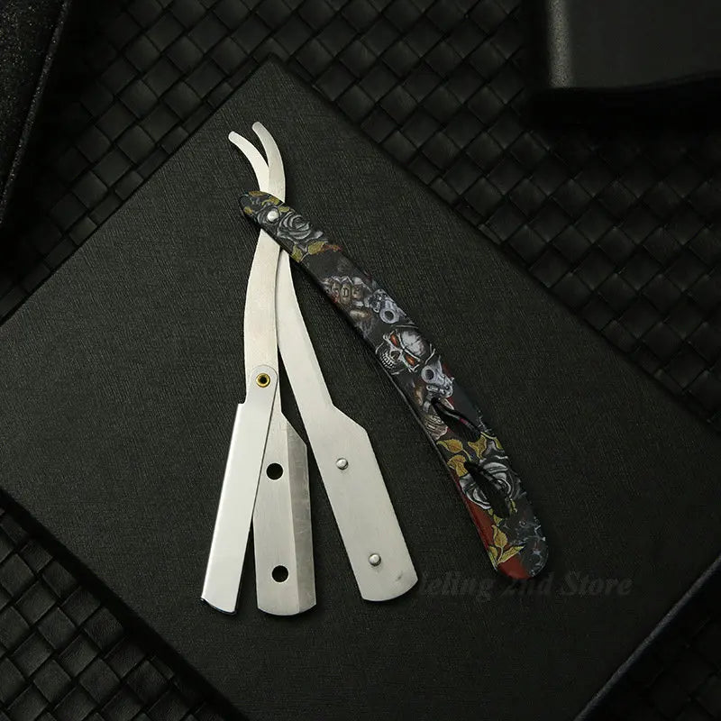 Straight Edge Barber Razor — Stainless - View 16
