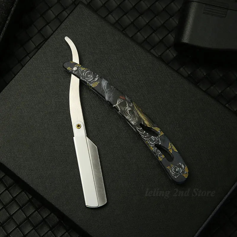 Straight Edge Barber Razor — Stainless - View 9