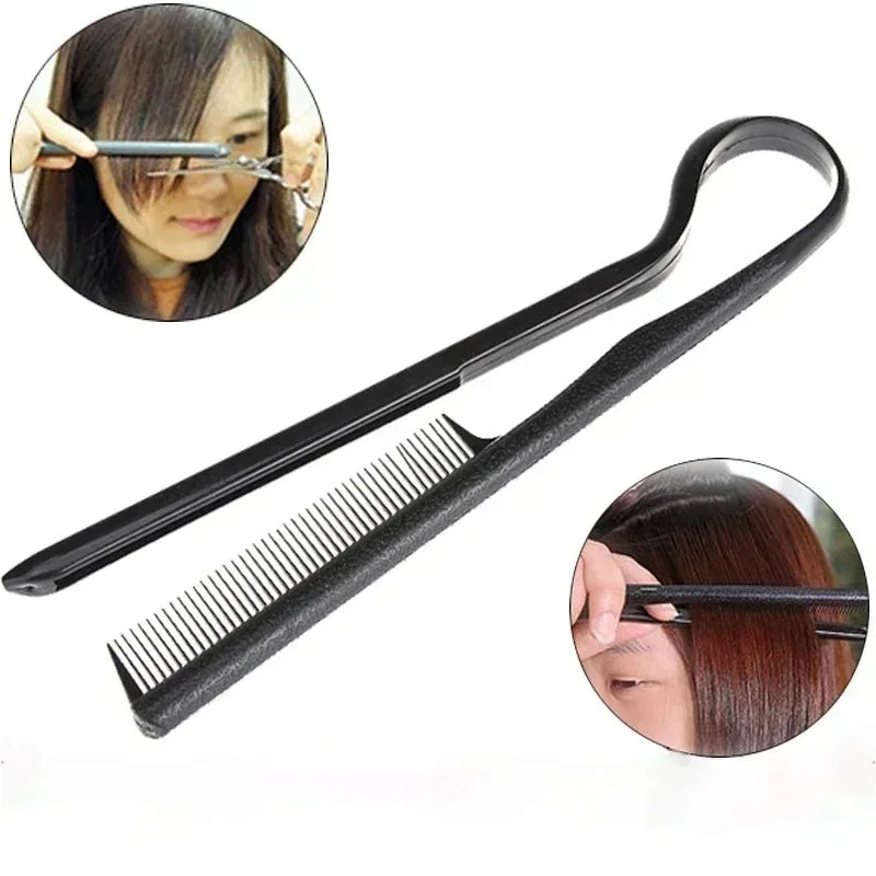 V-Shaped Straightening Comb — Hair Sorting - Professional Hair Comb