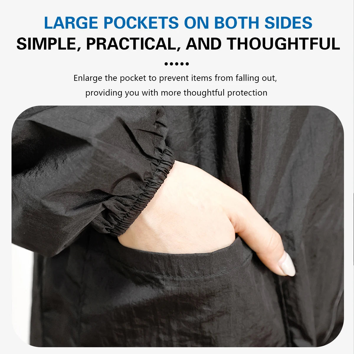 Waterproof Haircutting Cape with Snap - View 4