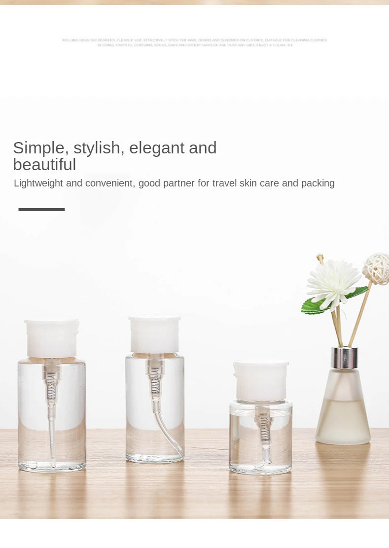 Push-Type Refillable Dispenser Bottles - View 9