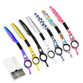 Rotary Thinning Razor with 10 Blades - Professional Hair Scissors