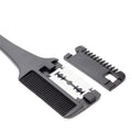 Cutting Comb with Razor Blade — Barber - View 3