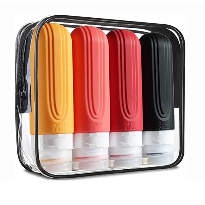 Silicone Travel Bottles — Leak-Proof Set - View 7