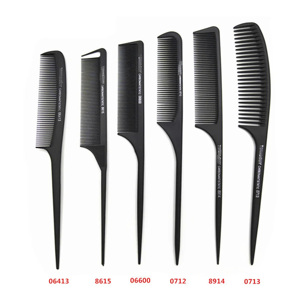 Carbon Styling Comb — Lightweight Barber - Professional Hair Comb
