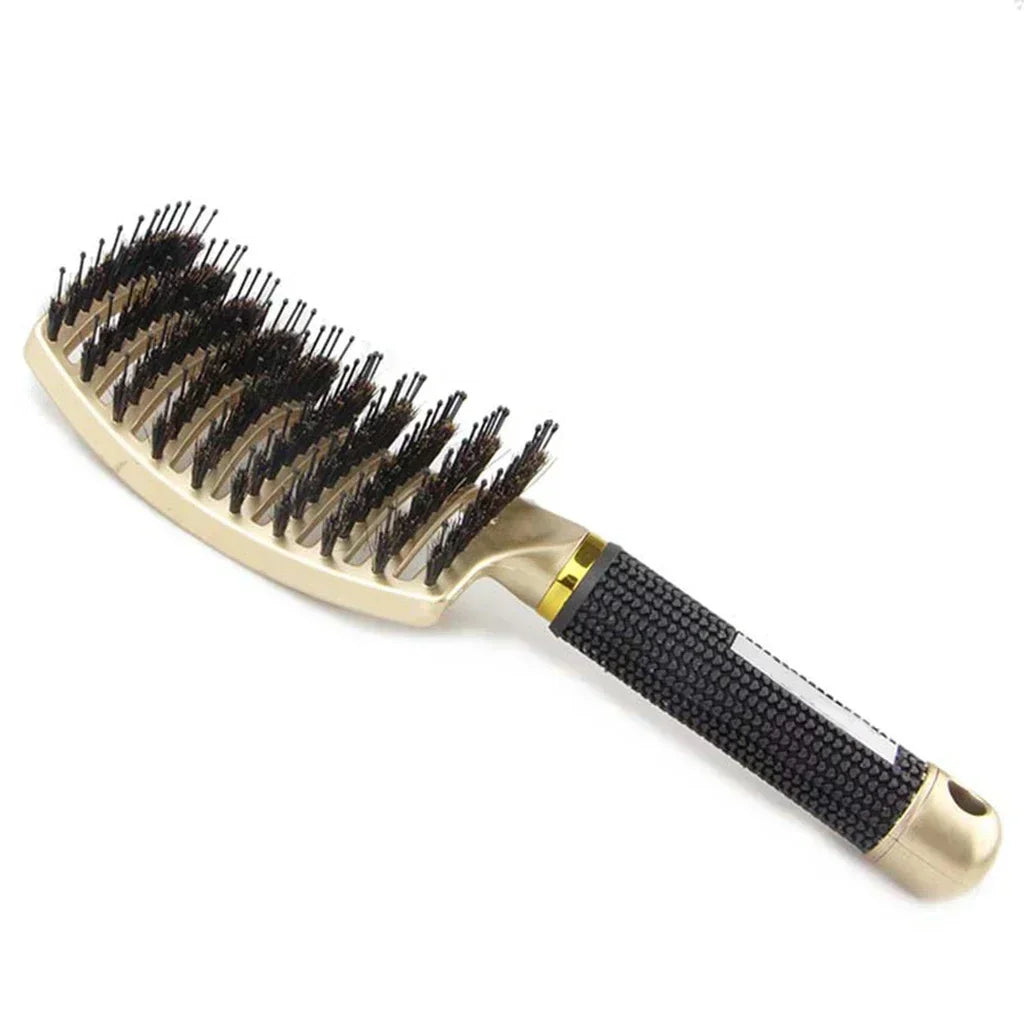 Scalp Massage Brush — Boar Bristle Detangle - View 9