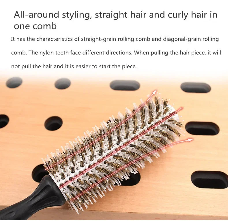 Round Curling Comb Set — 3 Sizes - View 15