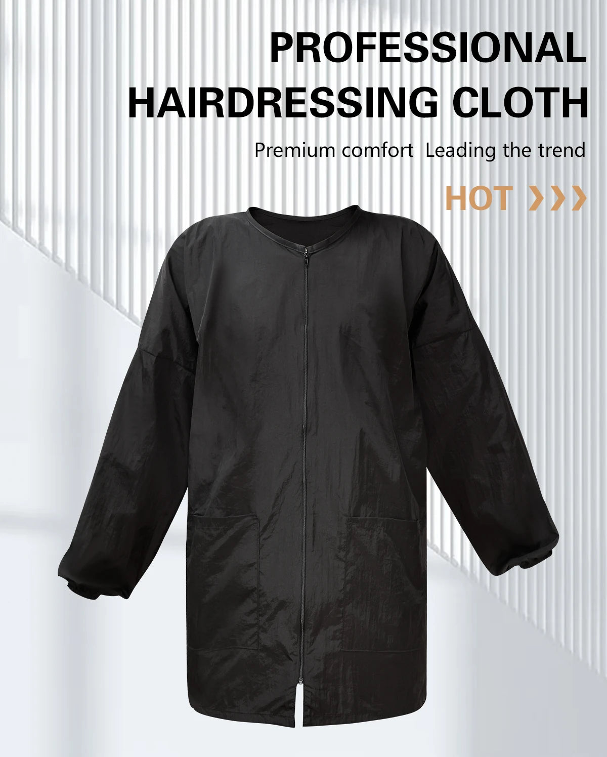 Professional Barber Cape — Hairstylist Cut - View 7