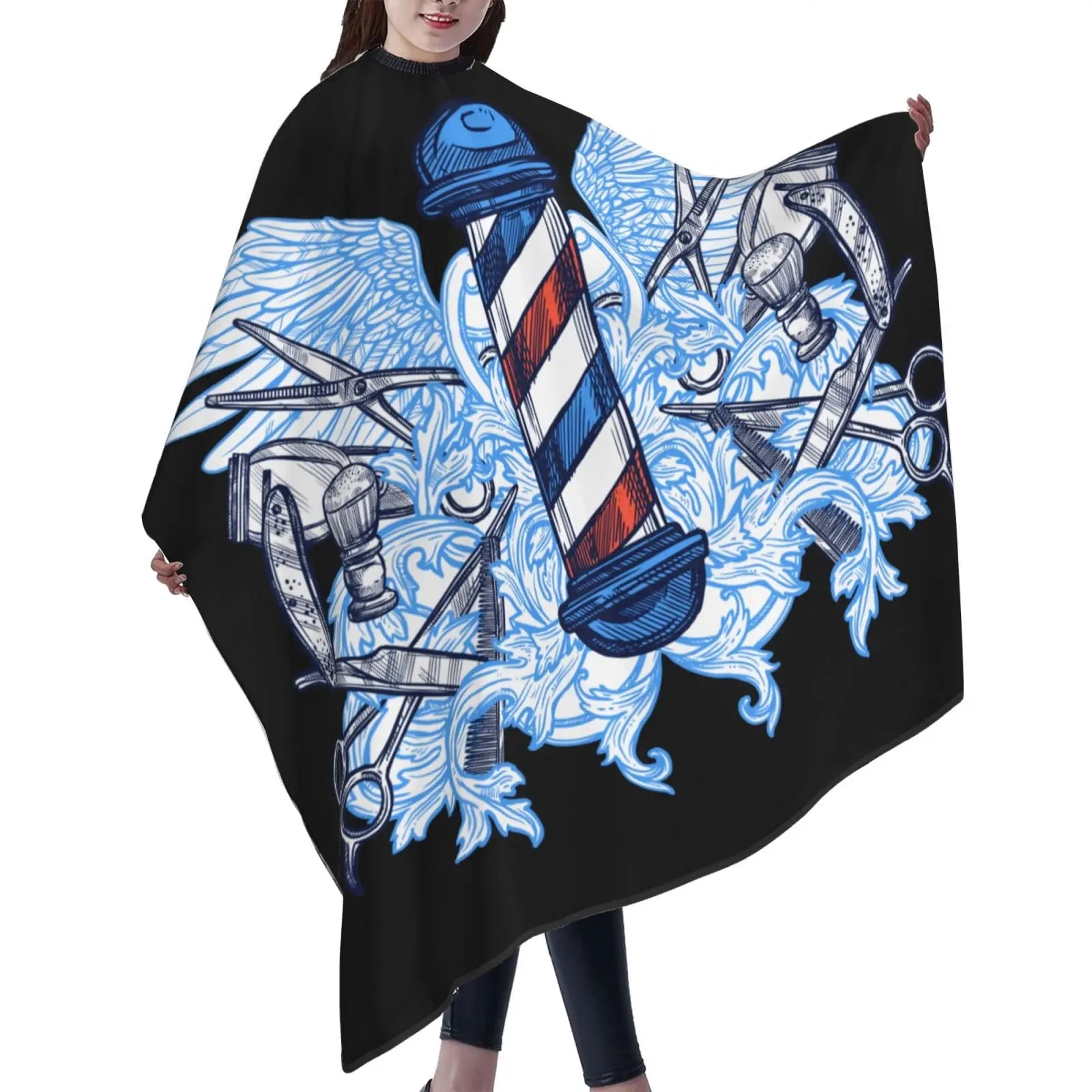 Waterproof Salon Cutting Cape — Pro Cloth - View 6