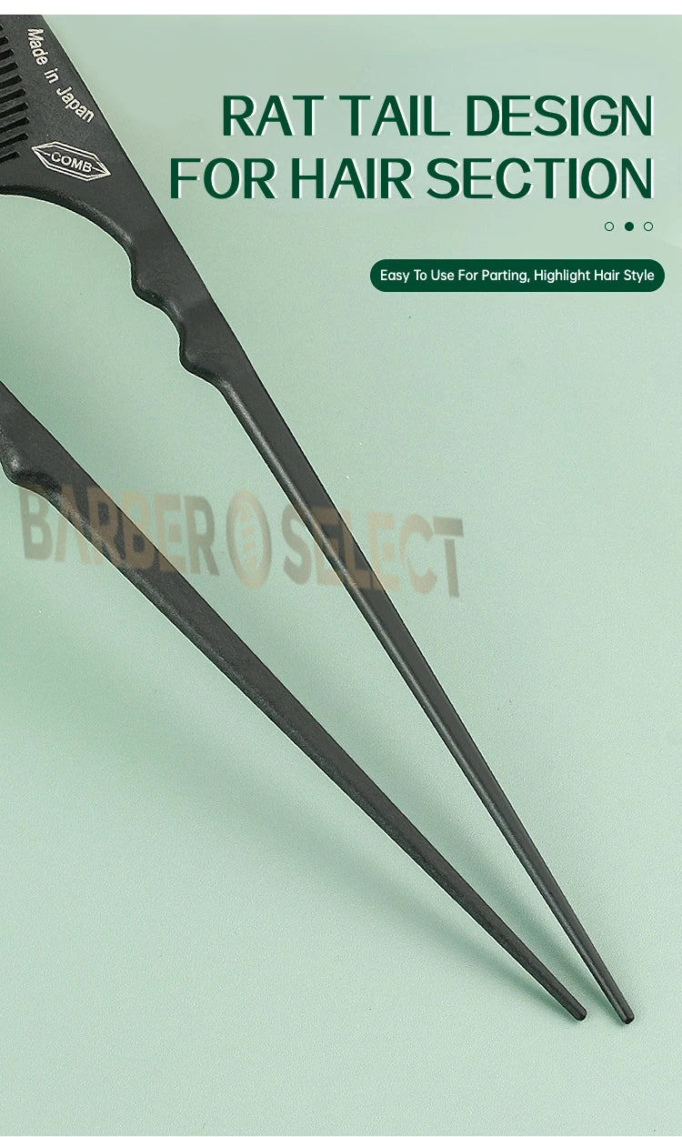 Carbon Tail Comb — Precision Cutting - View 14