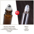 Amber Glass Roll-On Bottles — Refillable - View 4