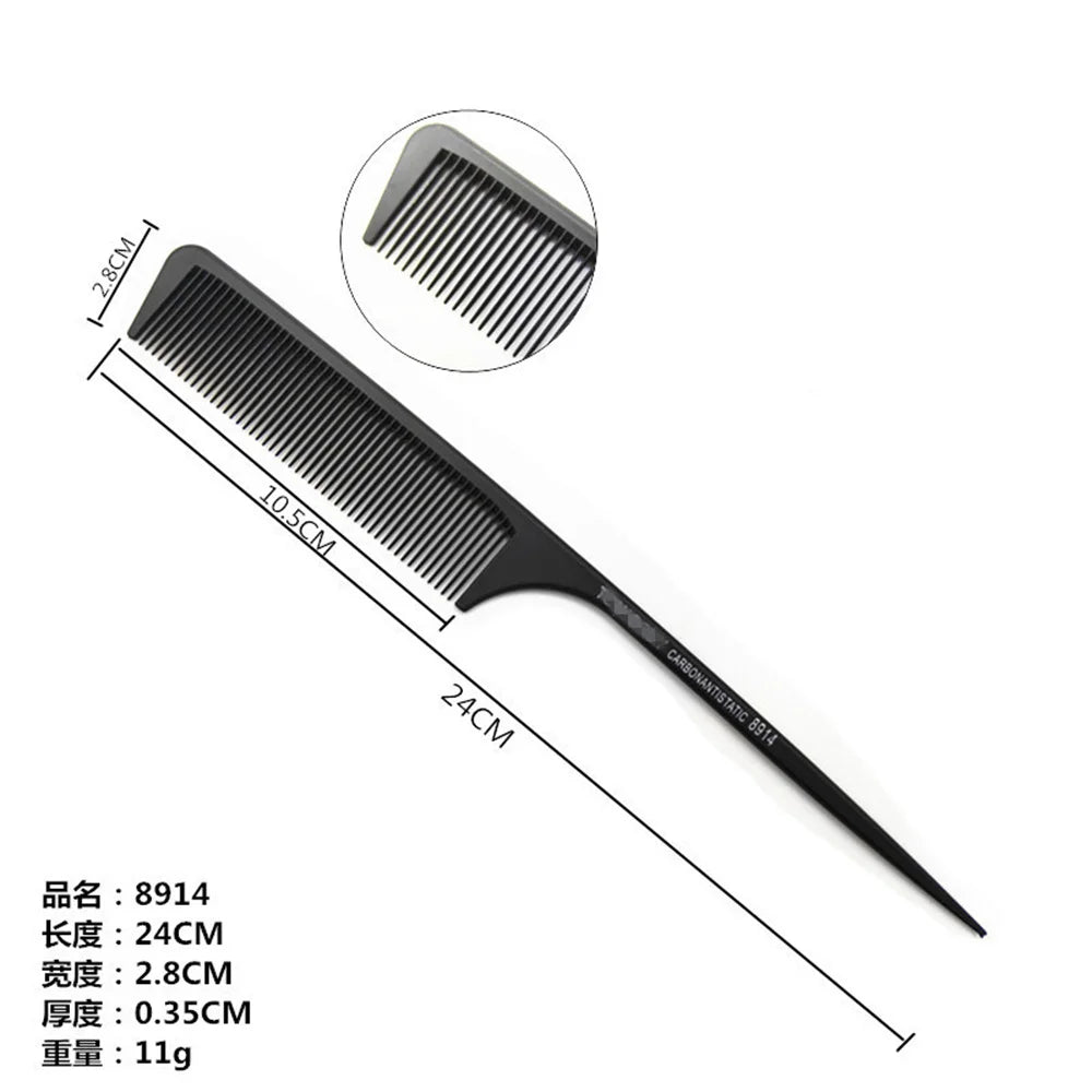Carbon Styling Comb — Lightweight Barber - View 7