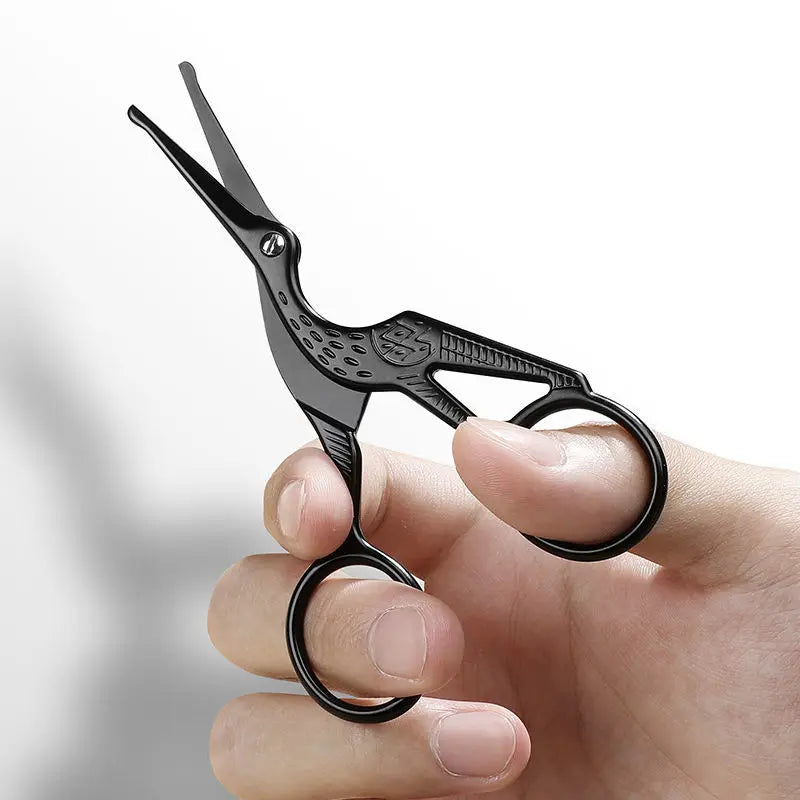 Rounded Facial Hair Scissors — Stainless - View 14