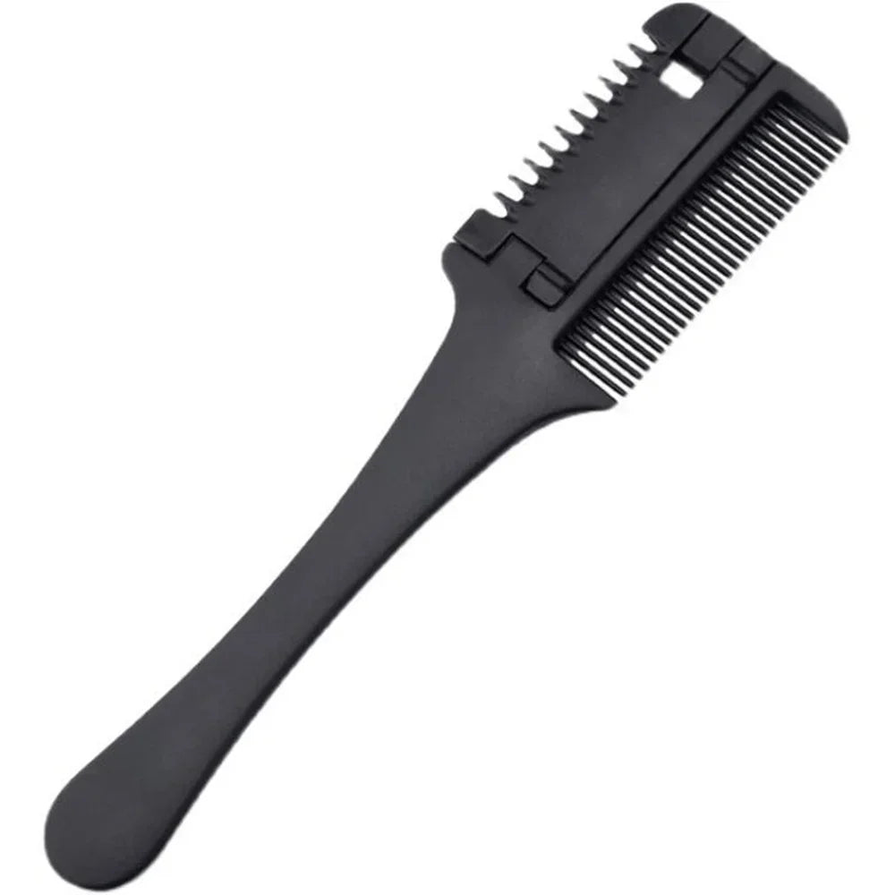 Cutting Comb with Razor Blade — Barber - View 4