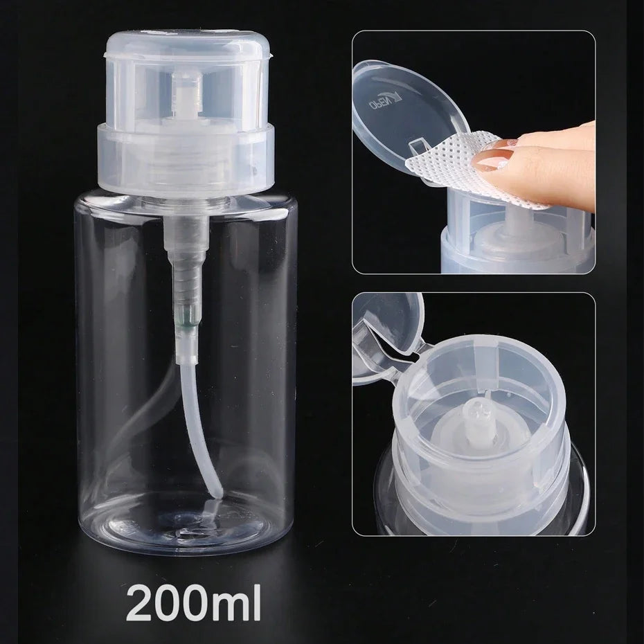 Nail Art Press Pump Bottle — Gel & Acetone - View 10