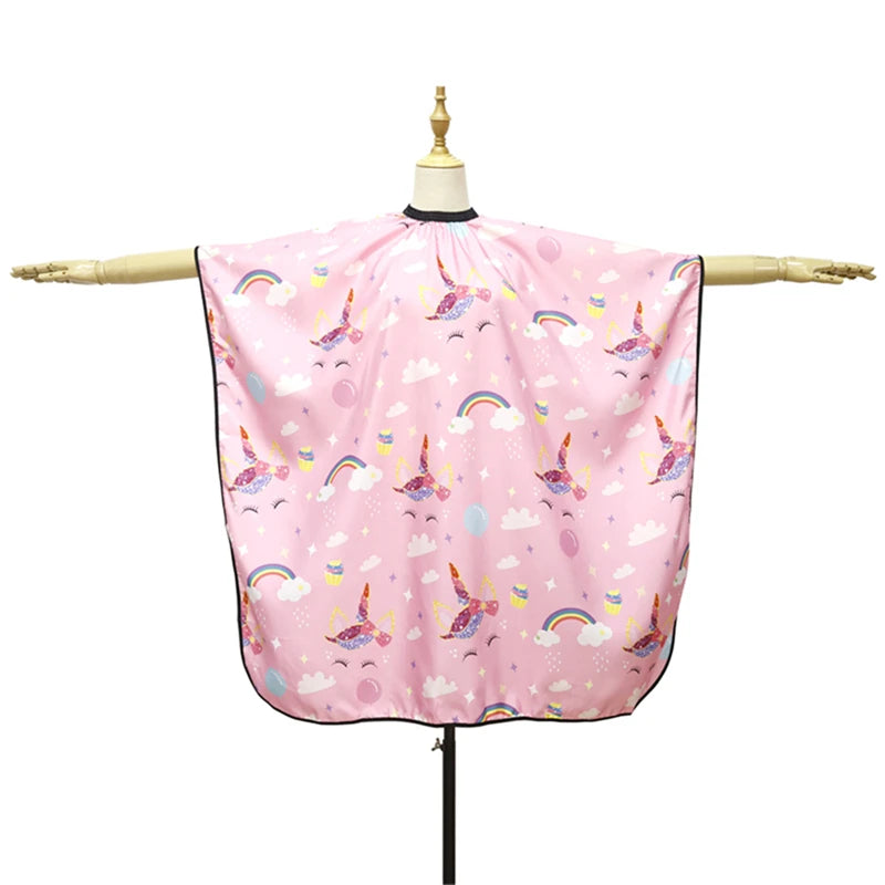 Kids Cartoon Salon Apron — Waterproof - View 20