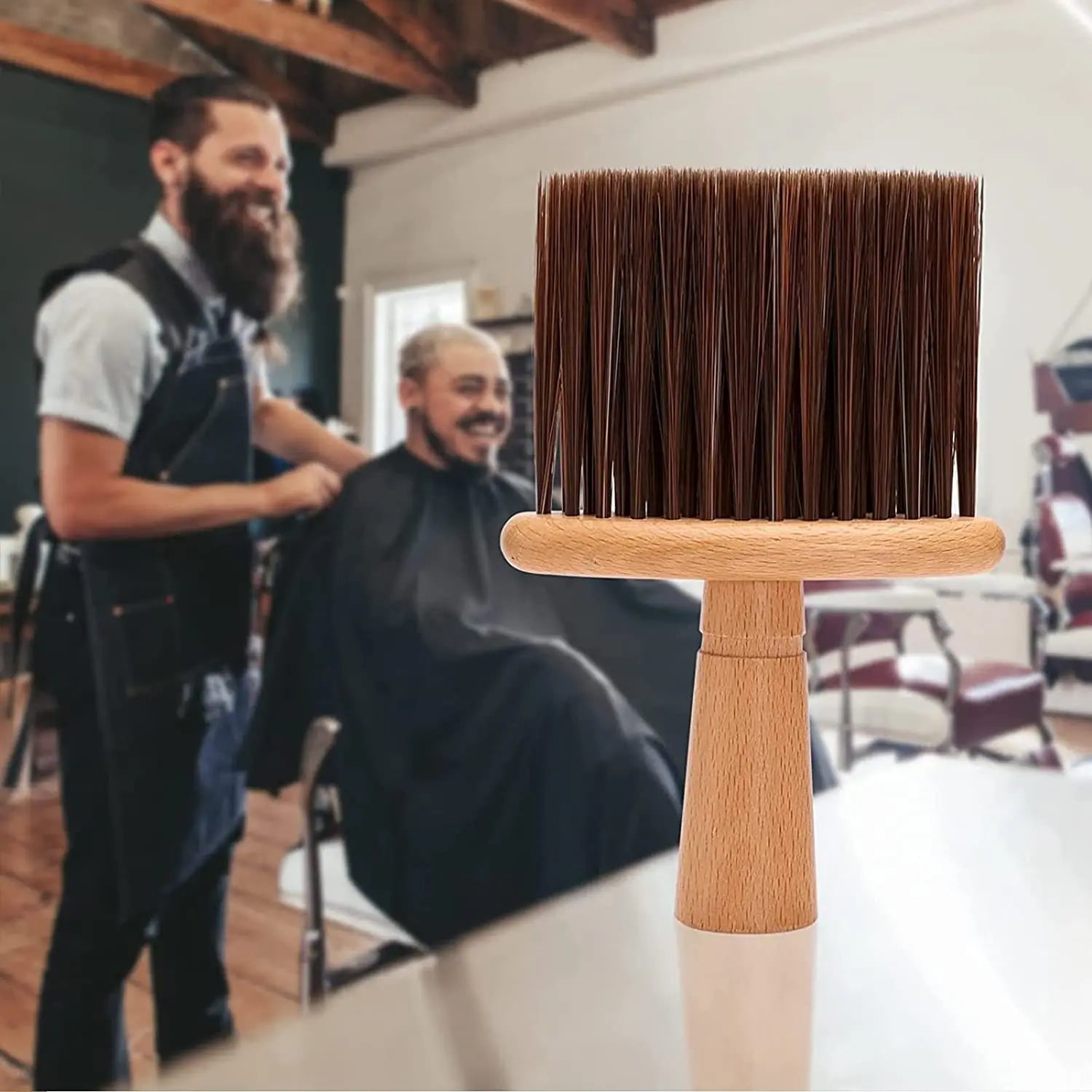 Soft Barber Neck Duster — Face Brush - View 9