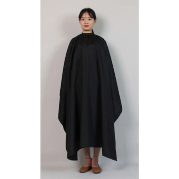 Black Hairdressing Gown — Salon Cutting - Professional Salon Cape