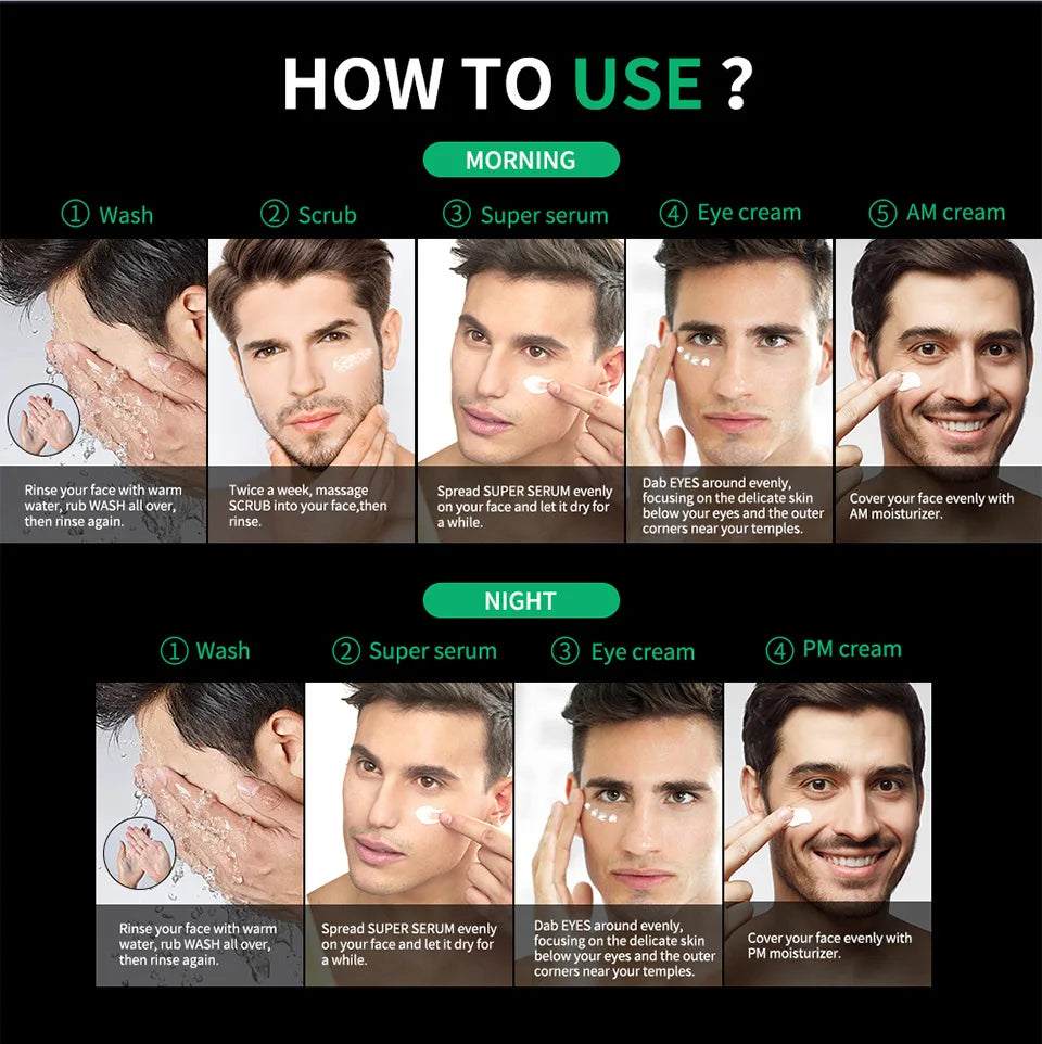 Men's Skincare Kit — Face Wash & Moisturizer - View 6