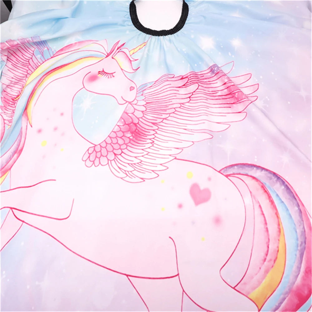 Kids Cartoon Salon Apron — Waterproof - View 11