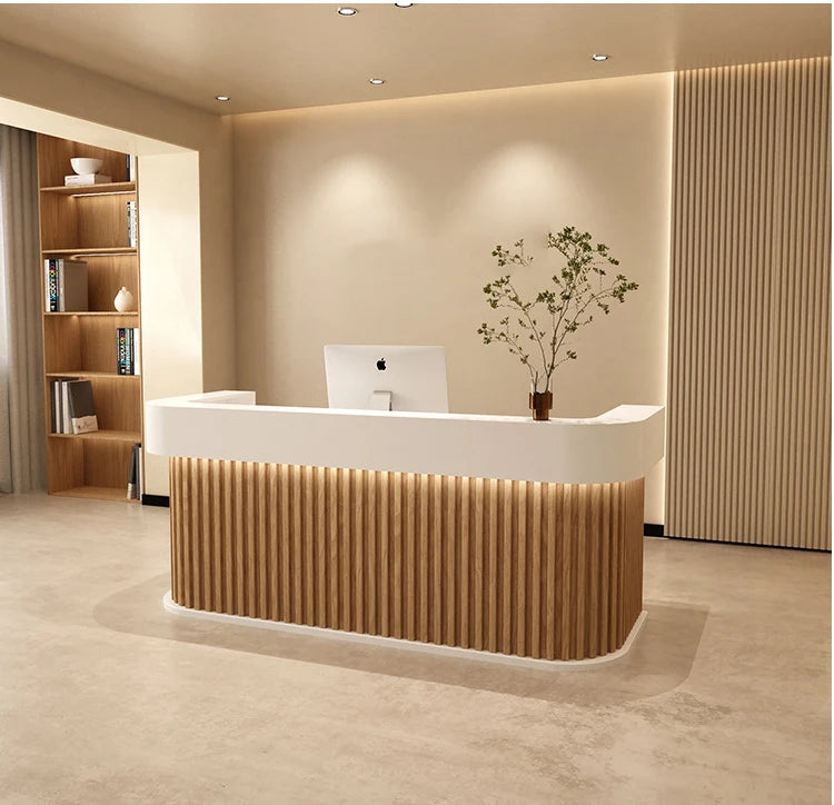 Luxury Salon Reception Desk & Counter - View 13