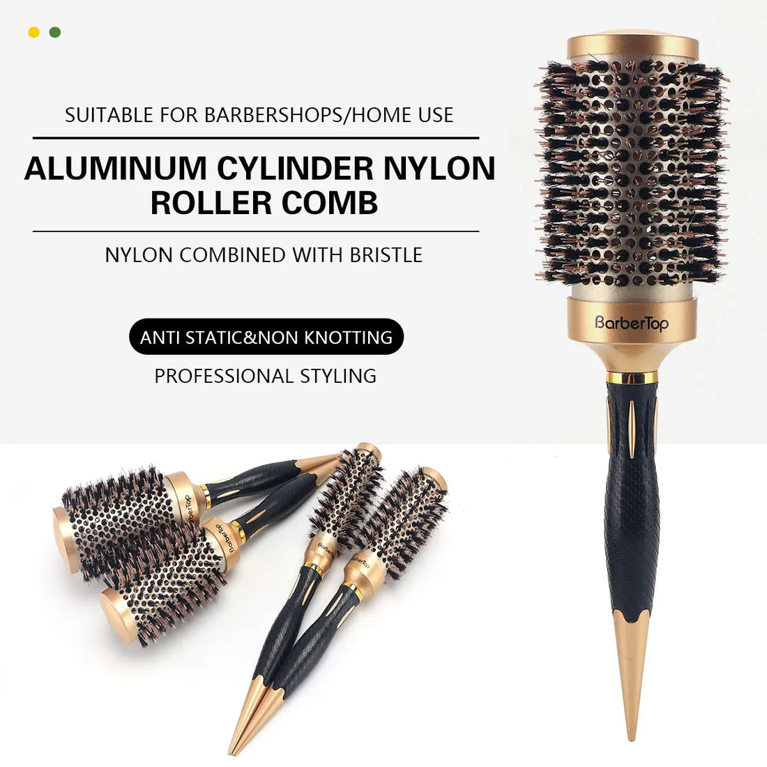 Anti-Static Curling & Styling Comb - Professional Hair Comb