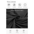Black Hairdressing Gown — Salon Cutting - View 2