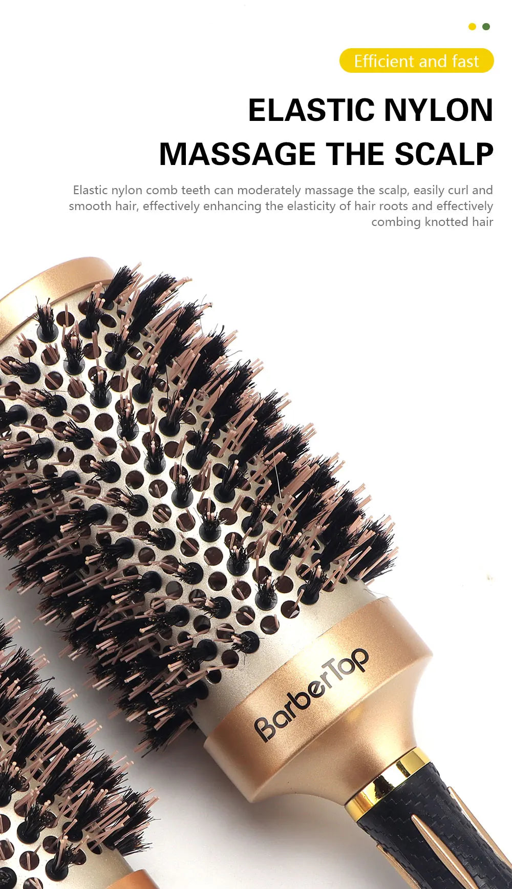 Anti-Static Curling & Styling Comb - View 15