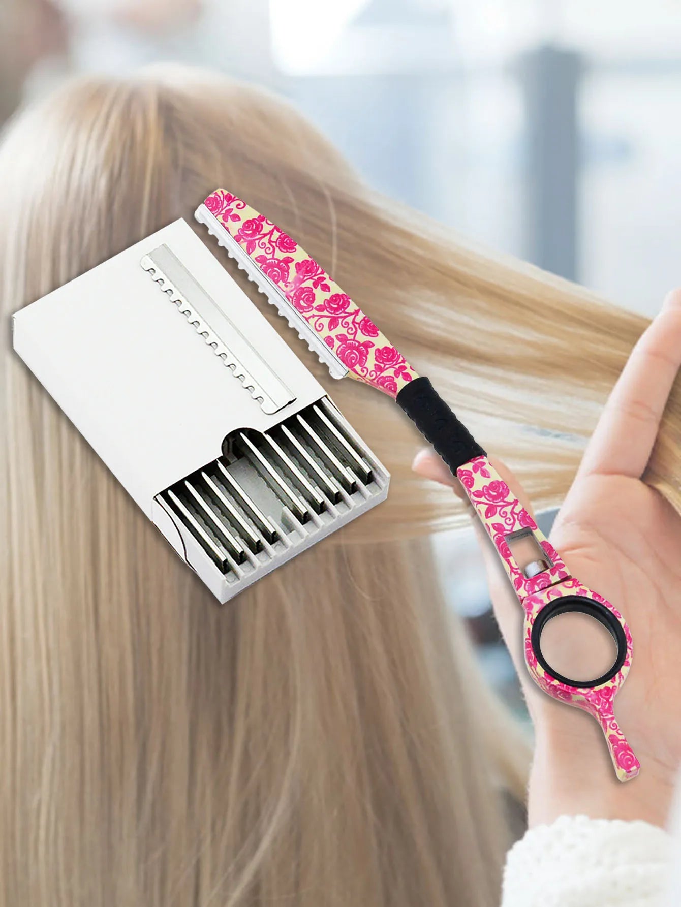 Rotary Thinning Razor with 10 Blades - View 45