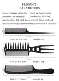 Styling Comb Set — 6 Pieces for Salon - View 10