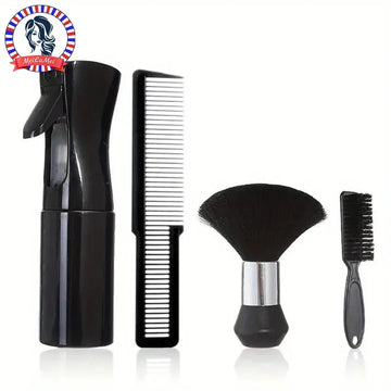 Barbershop Essentials Kit — Spray & Combs - Professional Spray Bottle
