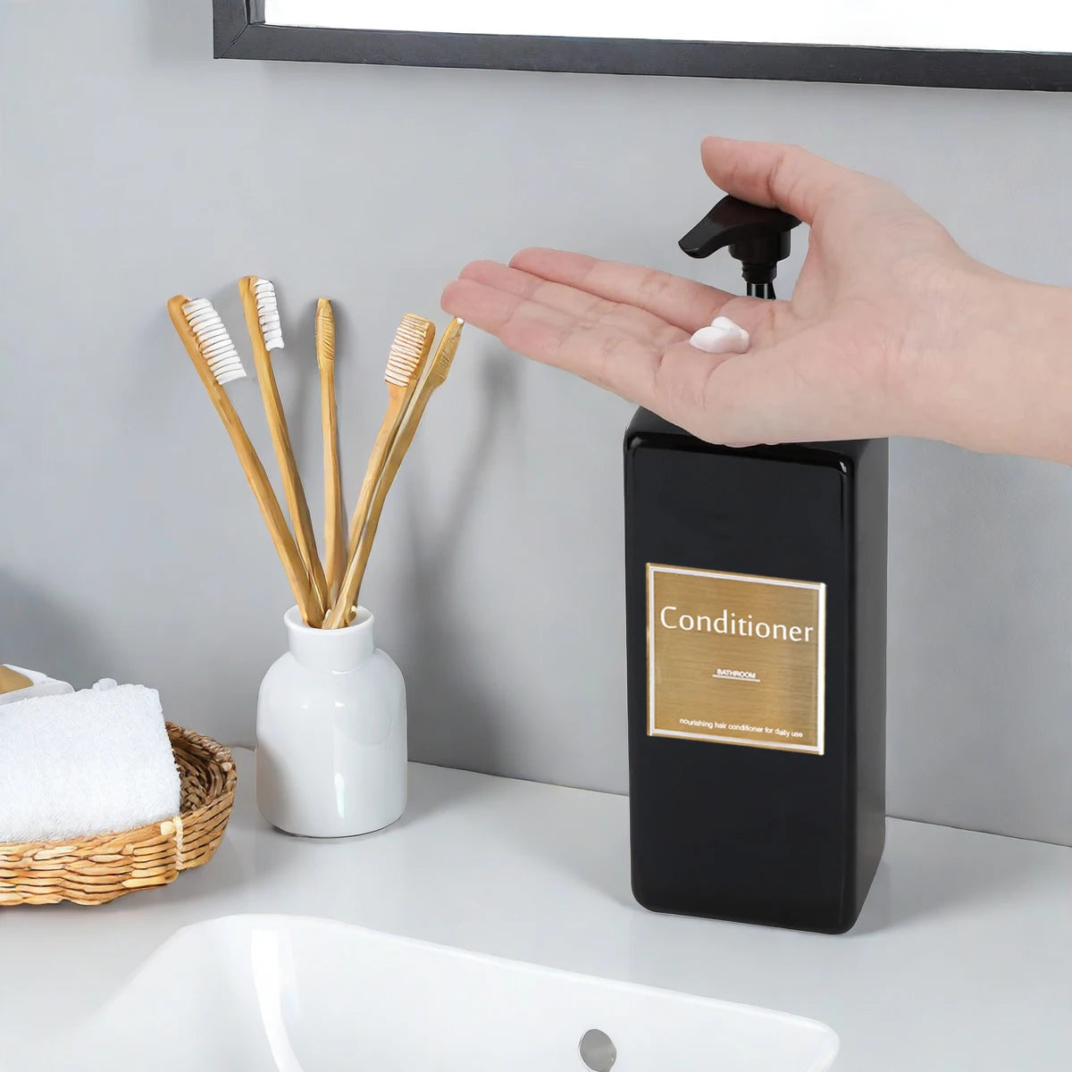 Shower Dispenser Set — Shampoo & Soap - View 4