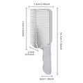 Gradient Blending Flat Top Comb — Barber - View 10