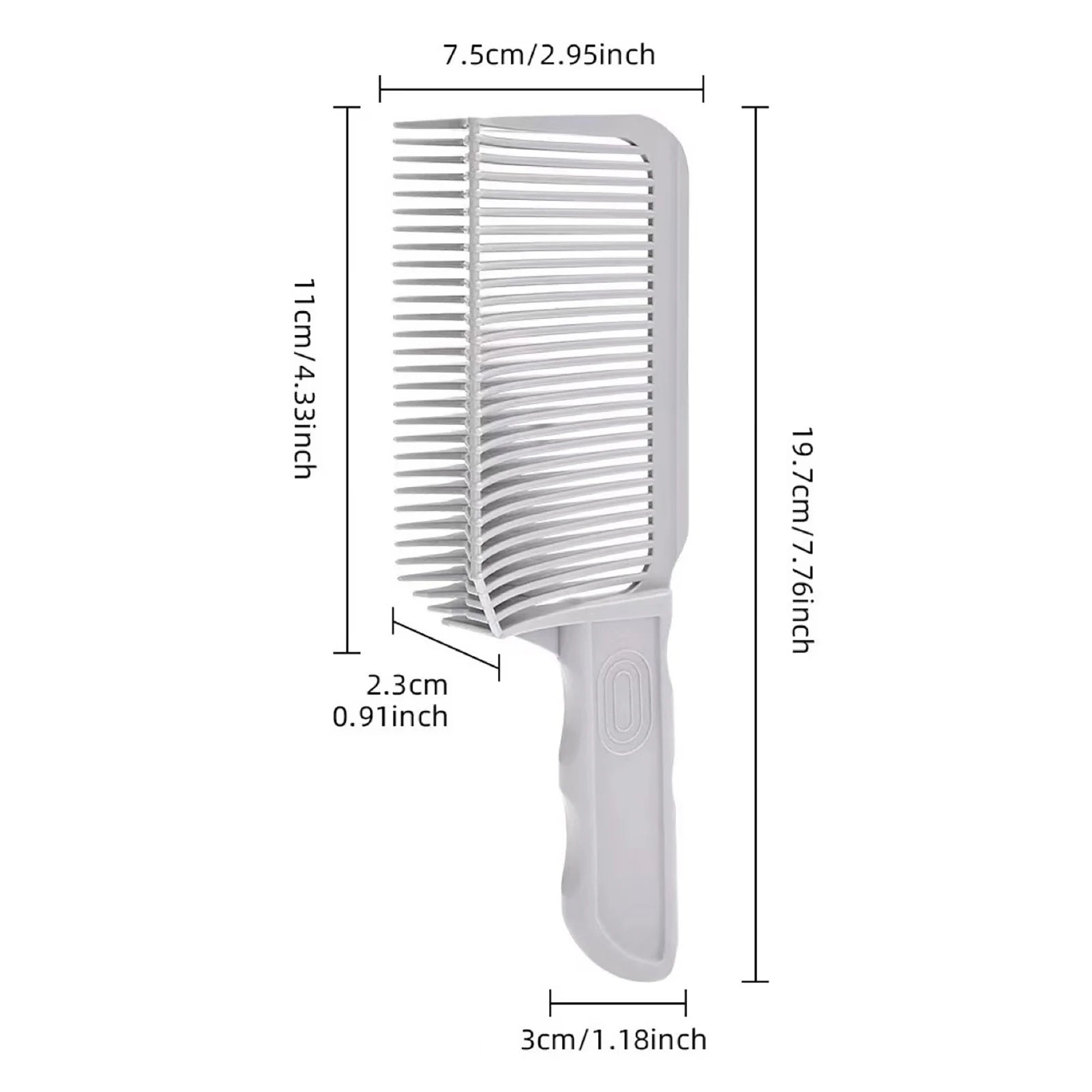 Gradient Blending Flat Top Comb — Barber - View 10