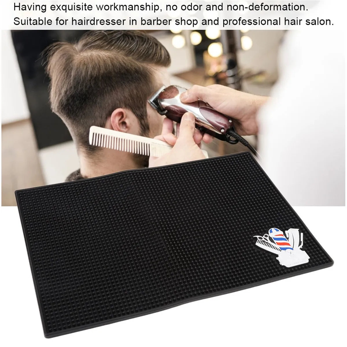 Silicone Salon Mat — Tool Storage Pad - View 7