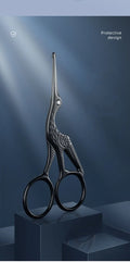 Rounded Facial Hair Scissors — Stainless - View 12