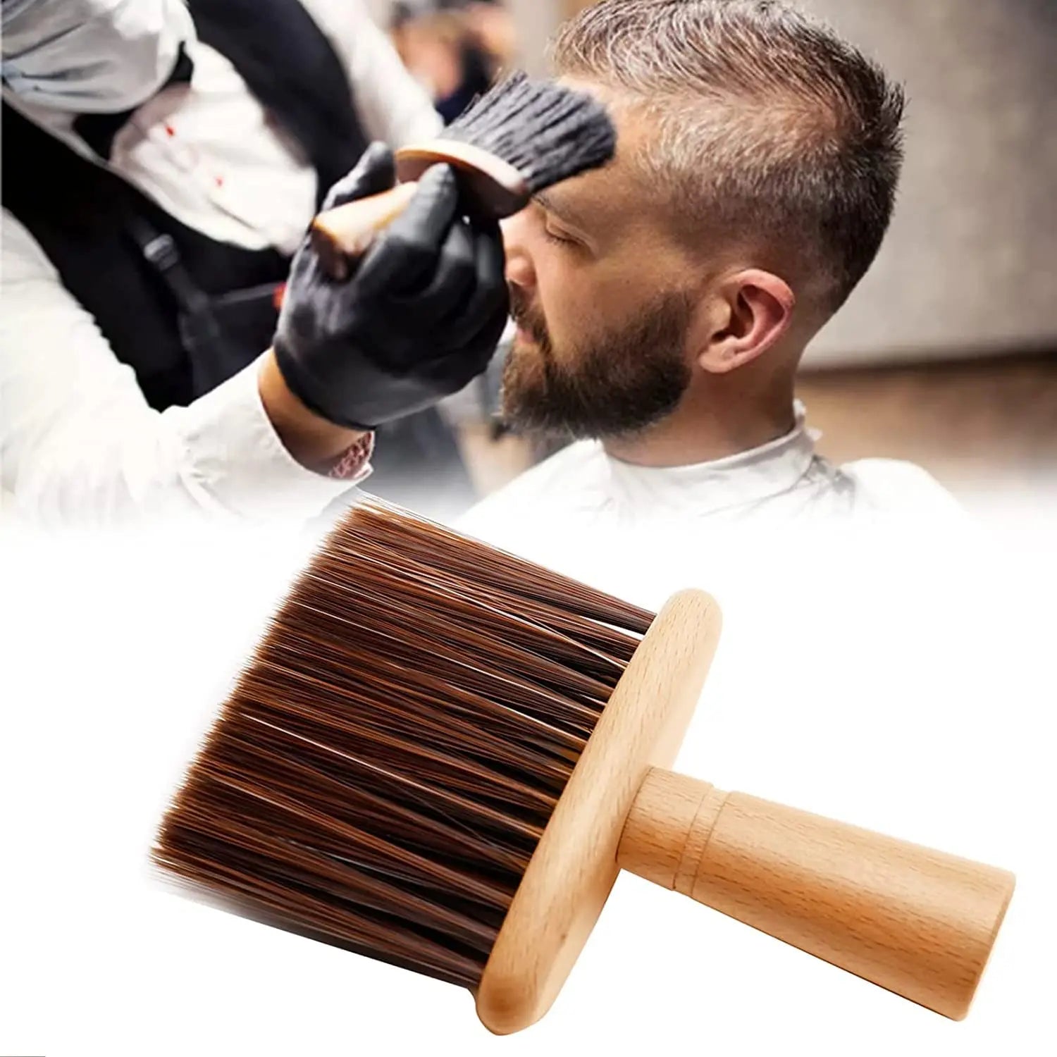 Soft Barber Neck Duster — Face Brush - View 11