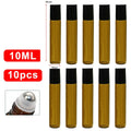 Amber Glass Roll-On Bottles — Refillable - View 12