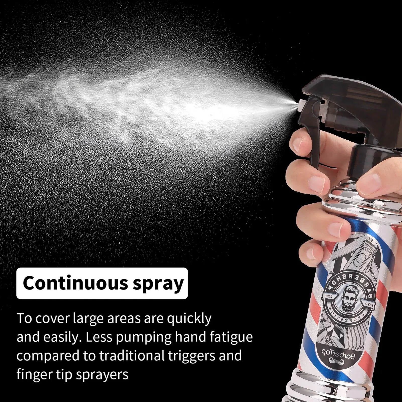 Retro Salon Spray Bottle — Refillable - View 16