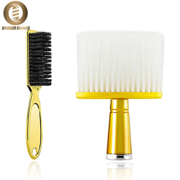 Barber Brush Set — Neck & Fade Cleaning - Professional Hair Brush