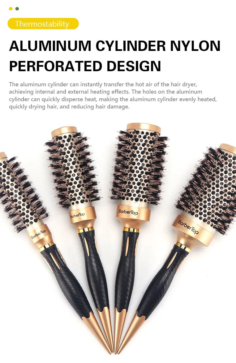 Anti-Static Curling & Styling Comb - View 14