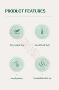 Carbon Tail Comb — Precision Cutting - View 10
