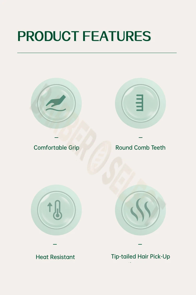 Carbon Tail Comb — Precision Cutting - View 10