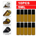 Amber Glass Roll-On Bottles — Refillable - View 11
