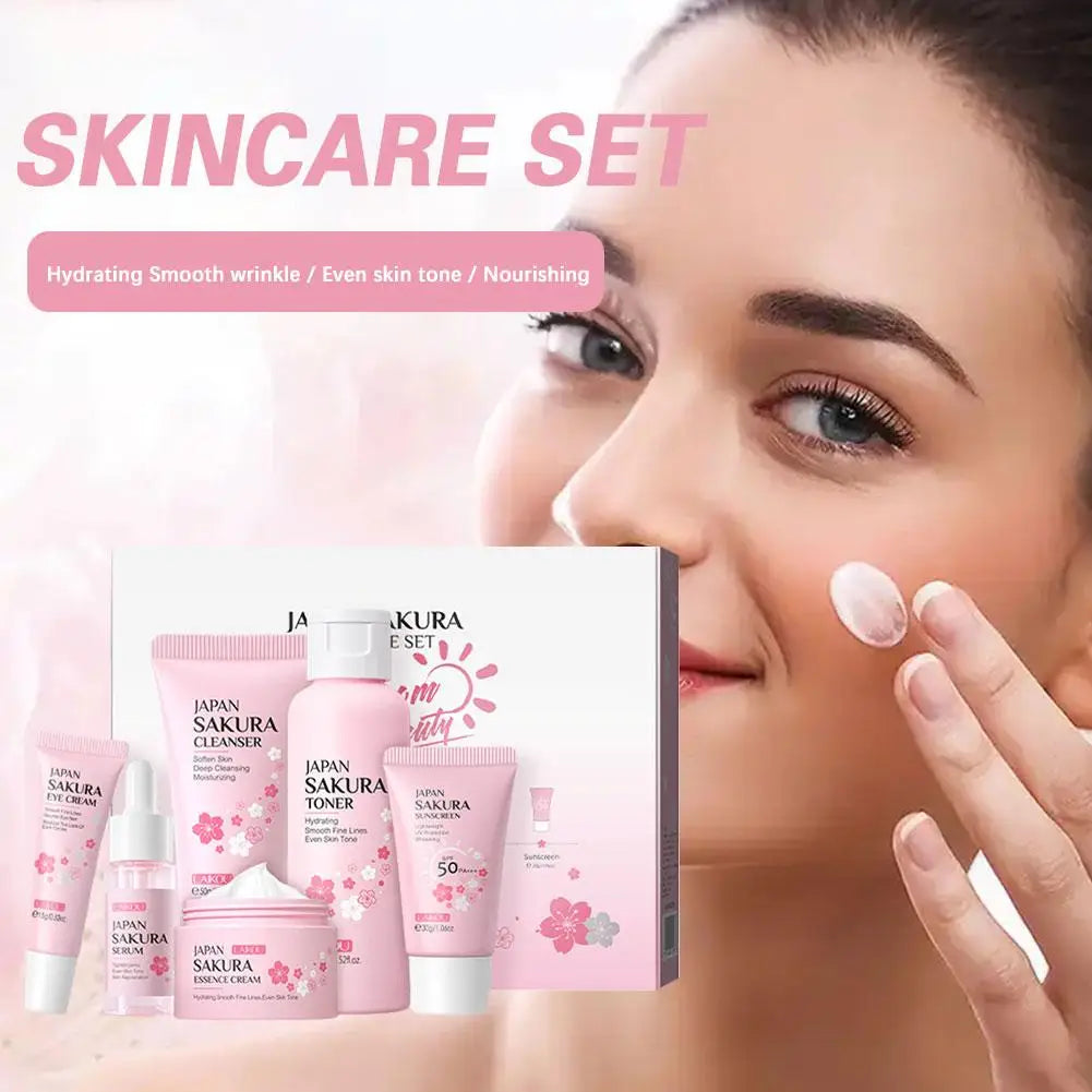 Sakura Skincare Set — 6 Piece Collection - View 16
