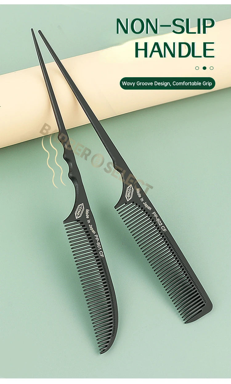 Carbon Tail Comb — Precision Cutting - View 12