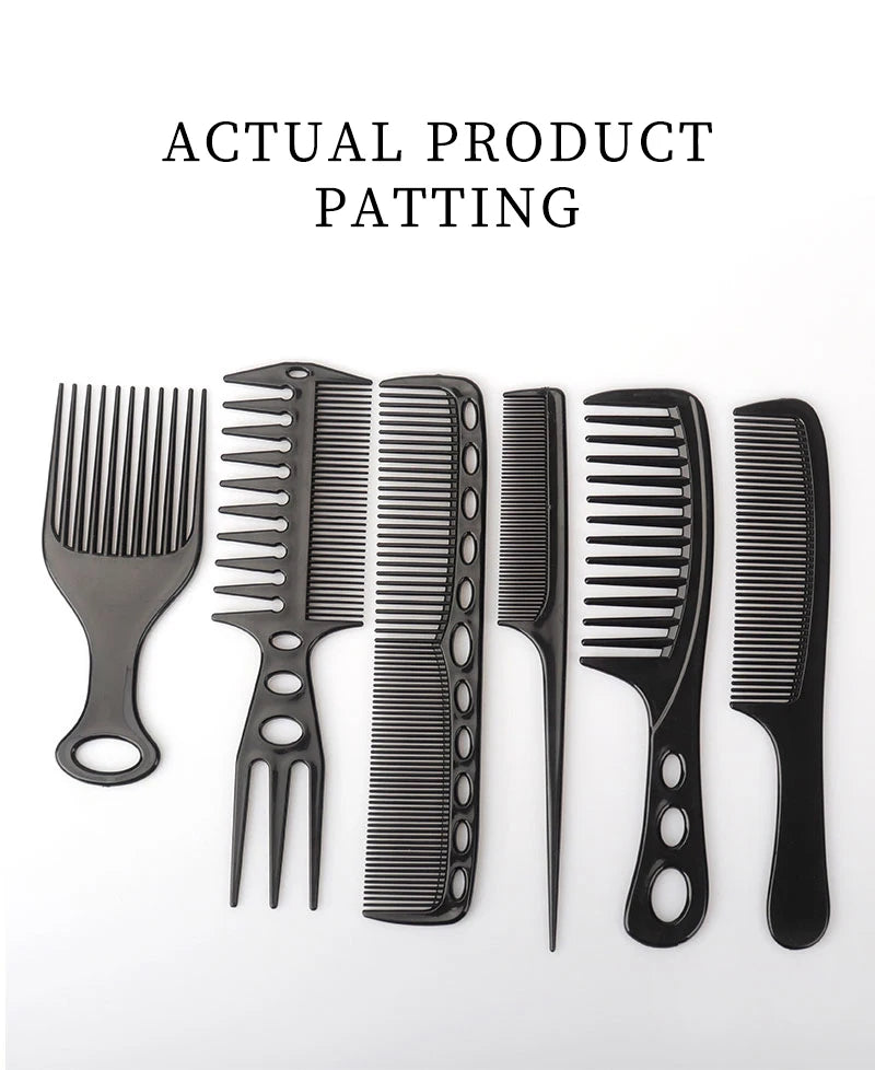 Styling Comb Set — 6 Pieces for Salon - View 14